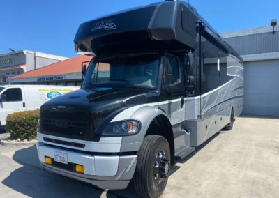 Black shinny RV