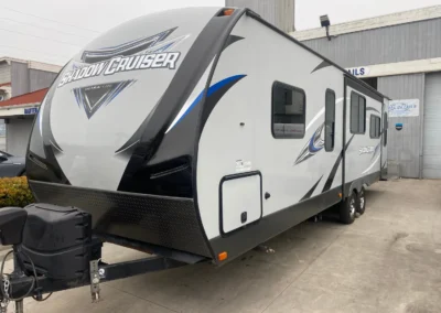 White bright RV