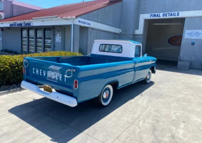 back view of car