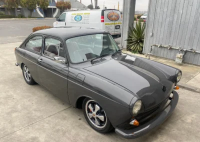 grey brownish car
